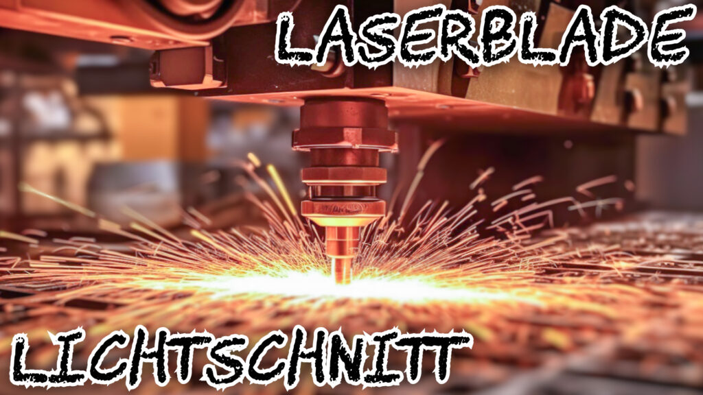 Laser schneidet Stahl, Foto: Otto Klostermann GmbH, Castrop-Rauxel